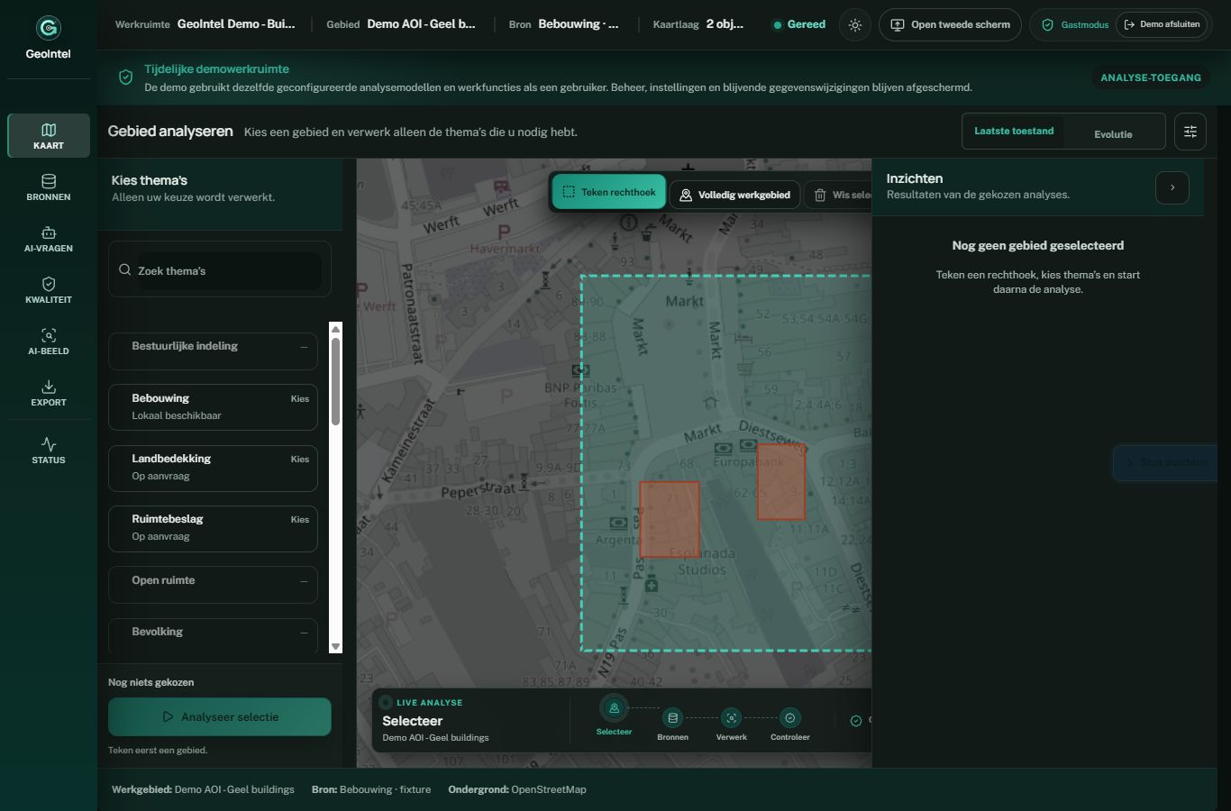 GeoIntel kwaliteitscontrole